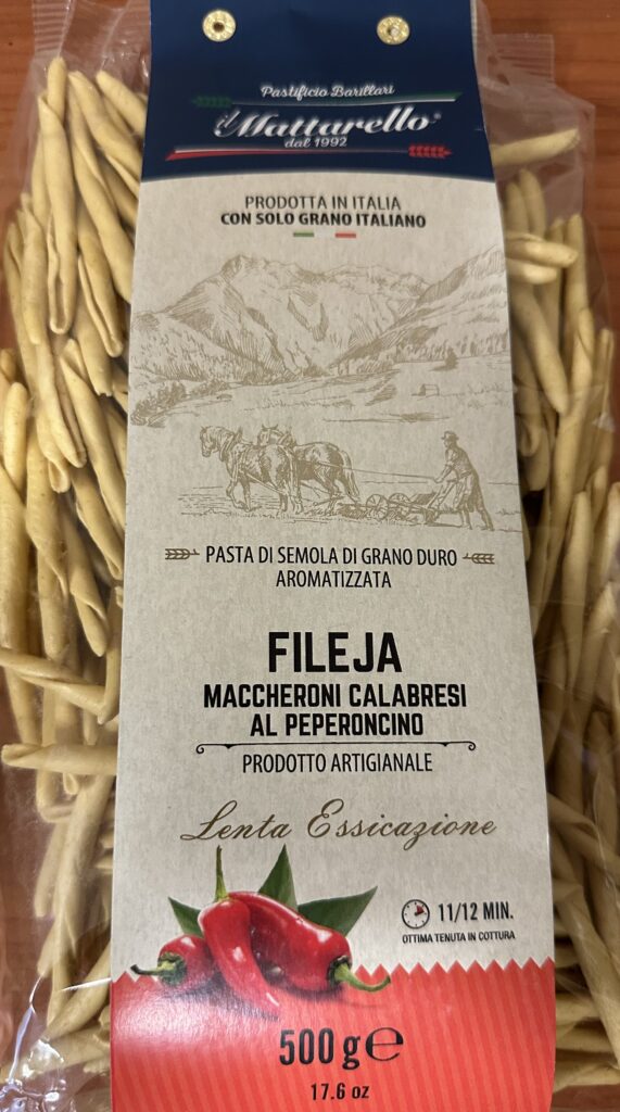 Cestoviny 'Fileja Tricolore' IL MATTARELLO
