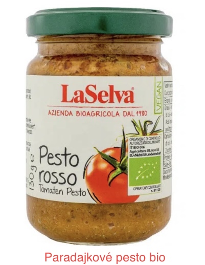 Paradajkové pesto bio 'La selva bio'