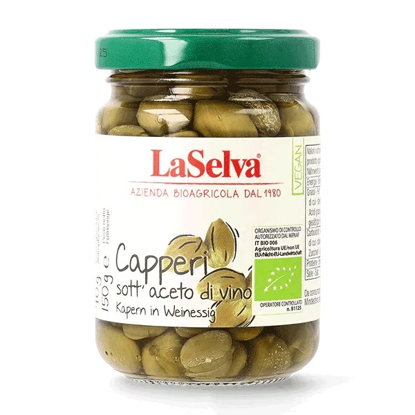 Kapary v octe bio 150g La Selva