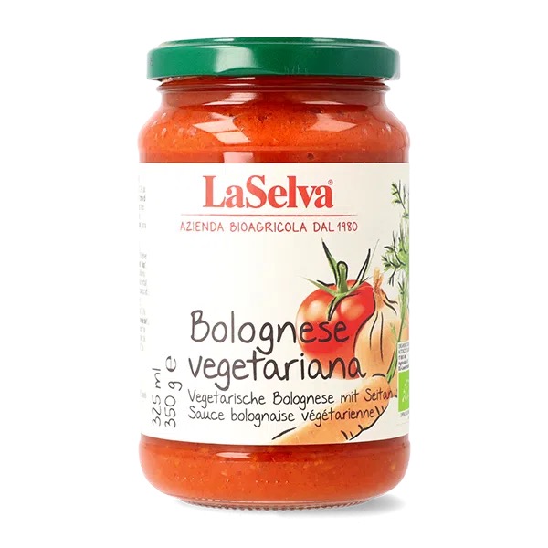 Vegetariánska bolonská omáčka 350g. La Selva