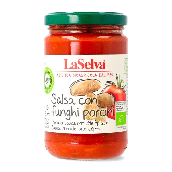 Omáčka s kaparami bio 280g. La Selva
