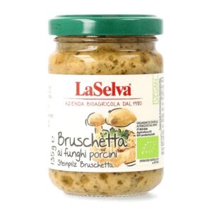 Bruschetta s hribmi "Bruschetta ai funghi porcini La selva"